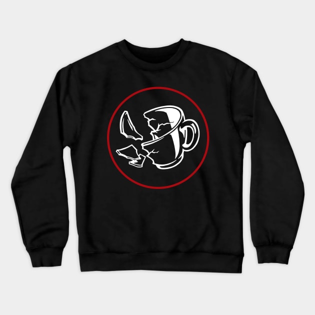 Hannibals broken teacup 2 Crewneck Sweatshirt by metaphysical